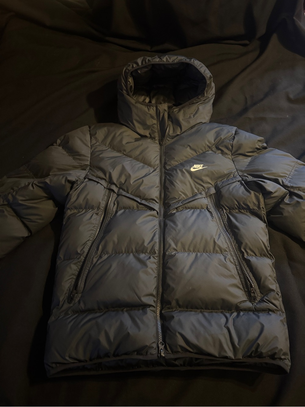 Nike Men’s Black Puffer Jacket